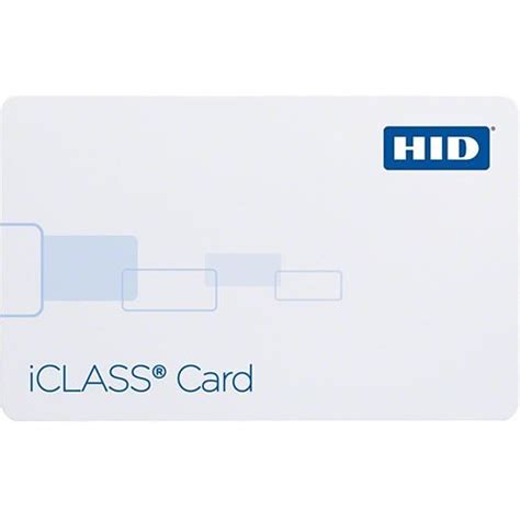 HID 2004PGGMN iCLASS 200x 32K Printable Smart Card, 